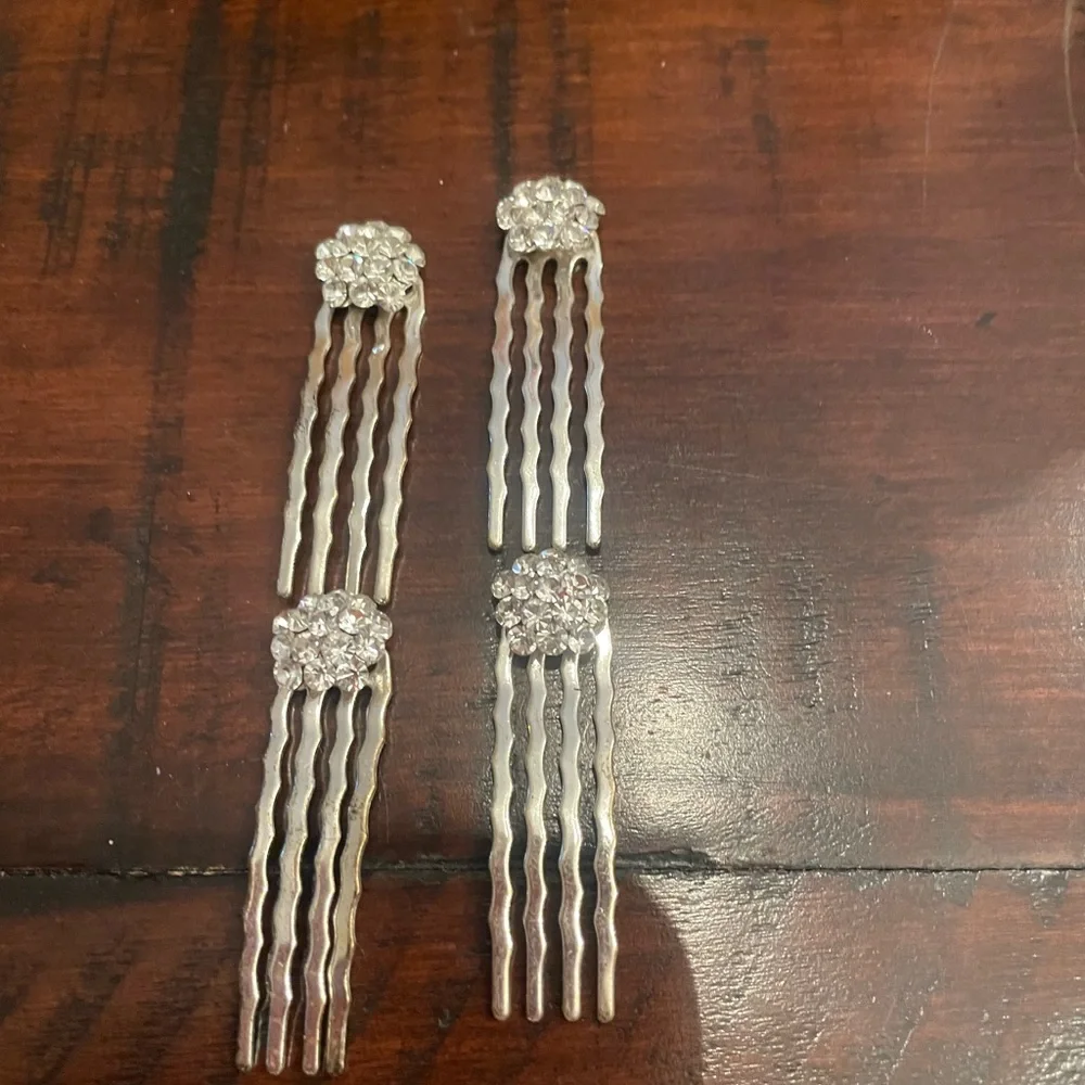 Fancy hair pins.